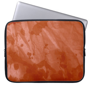 Gebürstete Graffiti. Tie-Dye-Shirt. Creme-Wasserfa Laptopschutzhülle