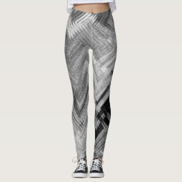 Gebürstete StahlLeggings durch Künstler C.L. Brown Leggings