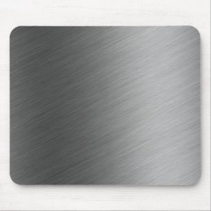 Gebürsteter Aluminiummetallblick Mousepad