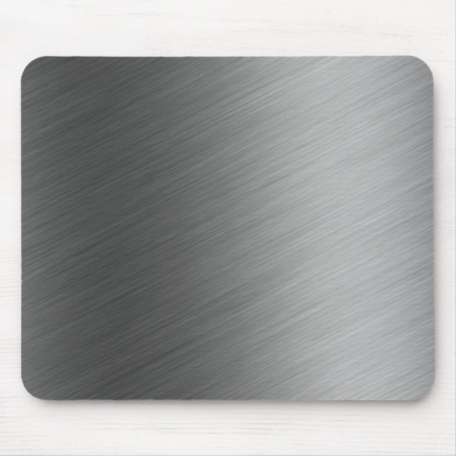 Gebürsteter Aluminiummetallblick Mousepad (Vorne)