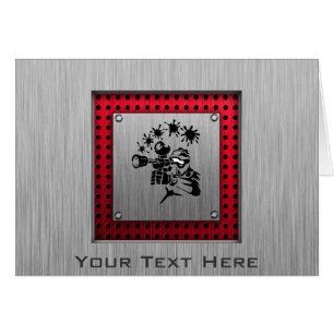 Gebürsteter Metallblick Paintball