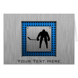 Gebürstetes Aluminiumblick Hockey