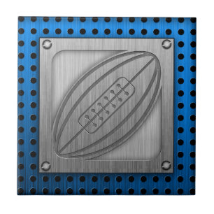 Gebürstetes Metall-Blick Rugby Fliese