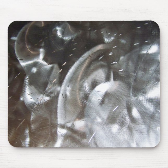 Gebürstetes Metall Mousepad (Vorne)
