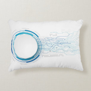 Gebürstetes Polyester Dekokissen