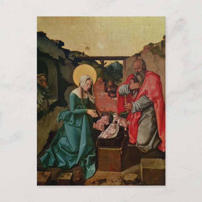 Geburt, 1510 postkarte (Vorderseite)
