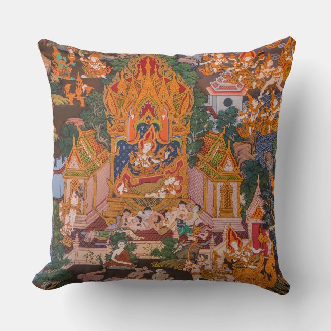 Geburt Buddhas Kissen (Vorderseite)