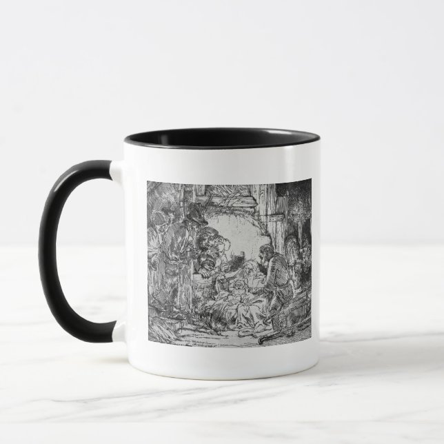 Geburt Christi, 1654 Tasse (Links)