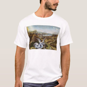 Geburt Christi, Detail der Landschaft T-Shirt