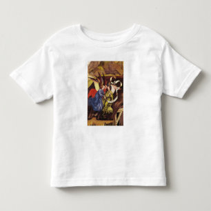 Geburt Christi, Detail von drei Engeln, c.1425 Kleinkind T-shirt