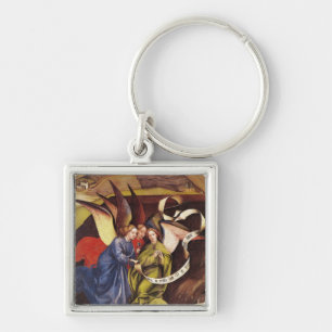 Geburt Christi, Detail von drei Engeln, c.1425 Schlüsselanhänger