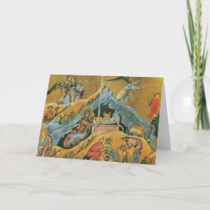 Geburt Christi Feiertagskarte