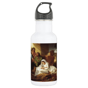 Geburt Christi Jesus Christus Christentum Schrift Trinkflasche