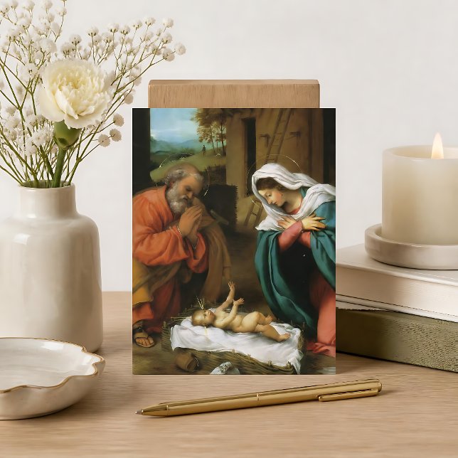 Geburt Christi Postkarte (Von Creator hochgeladen)