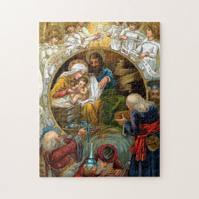 Geburt Christi Puzzle (Vertikal)