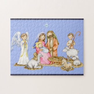 Geburt Christis-Szenen-Weihnachtspuzzlespiel Puzzle