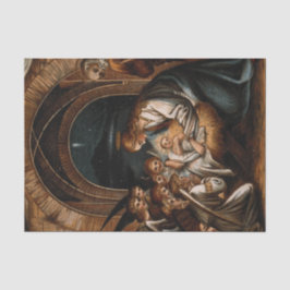 Geburt der Geburt Jesu Christi Engel Mutter Maria Seidenpapier