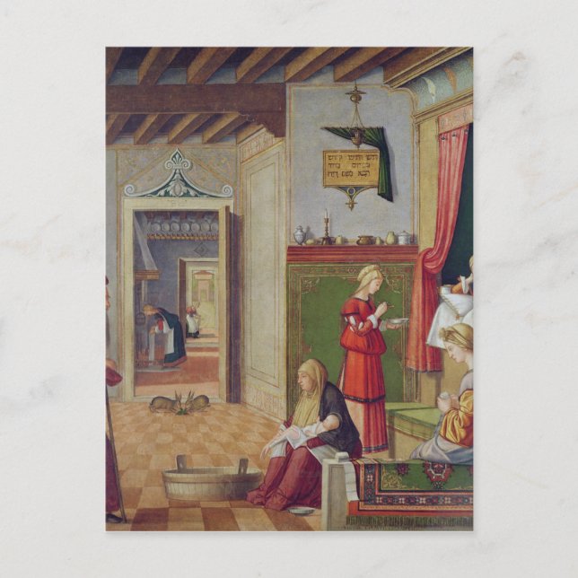 Geburt der Jungfrau, 1504-08 Postkarte (Vorderseite)