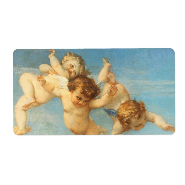 Geburt der Venus, Engel Detail von Alexandre Caban (Vorne)