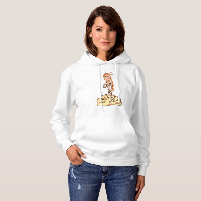Geburt der Venus Hoodie (Vorne ganz)