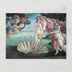 Geburt der Venus Postkarte