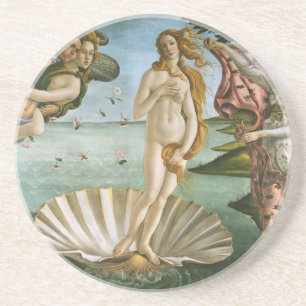 Geburt der Venus Renaissance Fein Vintage Untersetzer