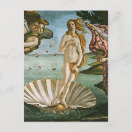 Geburt der Venus Renaissance Vintag Postkarte