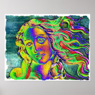 Geburt der Venus Rough Edge Poster