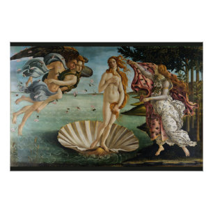 Geburt der Venus Sandro Botticelli Glossy Poster