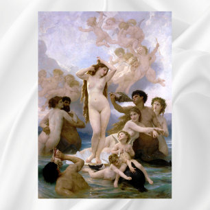 Geburt der Venus von William-Adolphe Bouguereau Poster