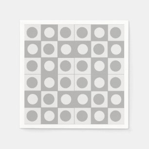 Geburt des Abstrakten geometrischen Musters Mitte Serviette