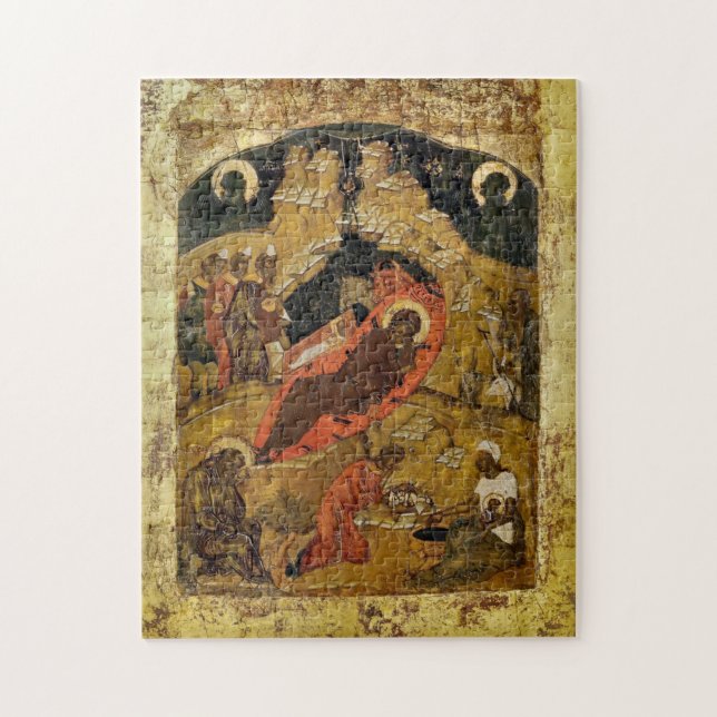 Geburt des christlich-orthodoxen Christlichen Symb Puzzle (Vertikal)