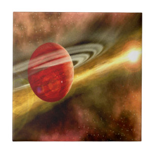 Geburt des Saturns Fliese