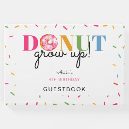 Geburt Donut erwachsen farbenfrohe Niedliche Sprin Gästebuch