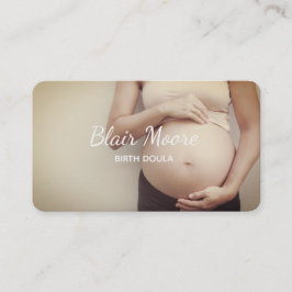Geburt Doula Midfrau Schwangerschaft Visitenkarte