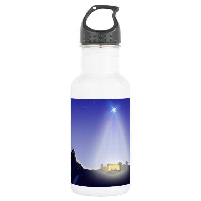 Geburt Edelstahlflasche (Vorderseite)