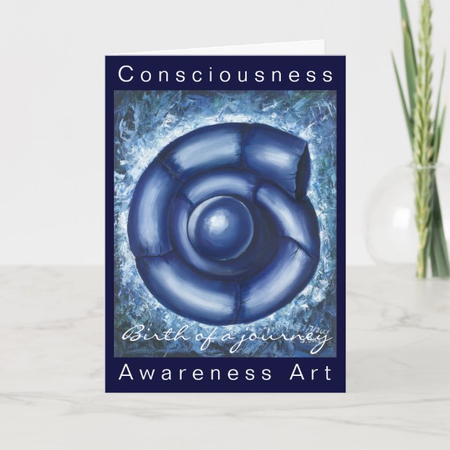 Geburt einer Reise, Karte (Vorderseite)