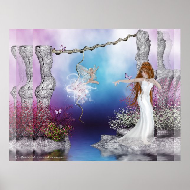 Geburt eines Fairy Fantasy Elf Magic :: Poster Pri (Vorne)
