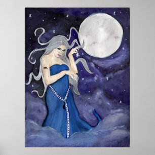 Geburt eines Sternenposters Poster