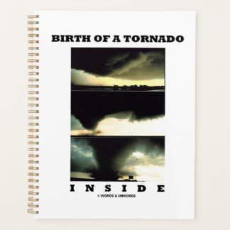 Geburt eines Tornados in der Meteorologie Planer