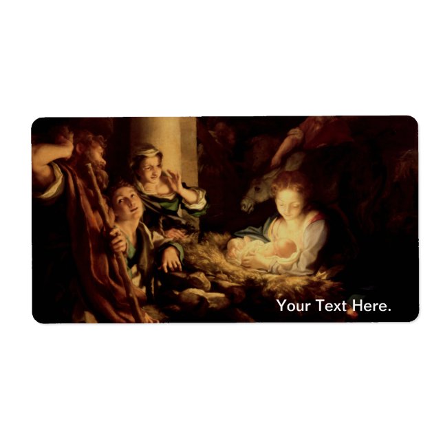 Geburt - Heilige Nacht - Correggio - Renaissance (Vorne)