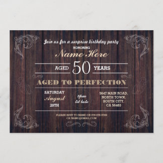 Geburt jedes Alters von Holzmännern bis zur Perfek Einladung