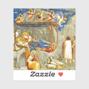 Geburt Jesu Aufkleber