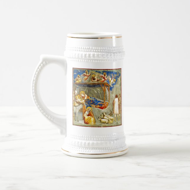 Geburt Jesu Bierglas (Links)