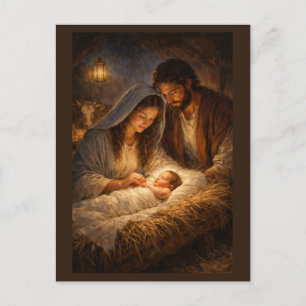 Geburt Jesu Christi Feiertagspostkarte