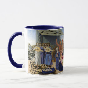 GEBURT JESU, ENGEL von PIERO DELLA FRANCESCA Tasse