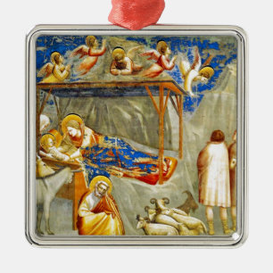 Geburt Jesu Ornament Aus Metall