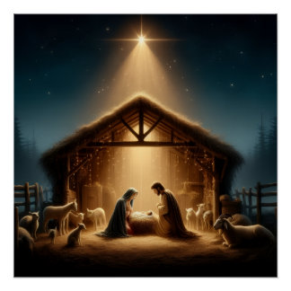 Geburt Jesu Poster