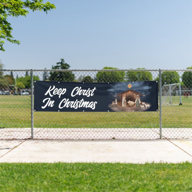 Geburt Jesus Christus Weihnachten Christliche Kirc Banner (Insitu)