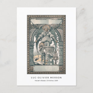 Geburt Jesus Geburtsname Engel Vintage Weihnachten Postkarte